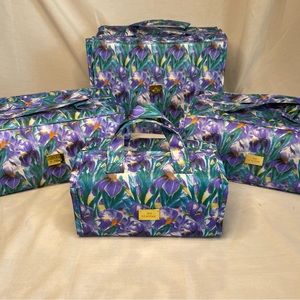 BRAND NEW JM New York- Set of 4 Travel Bags - Purple Iris